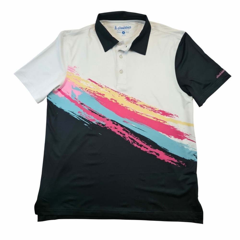 chubbies Men's Brushstroke Polo